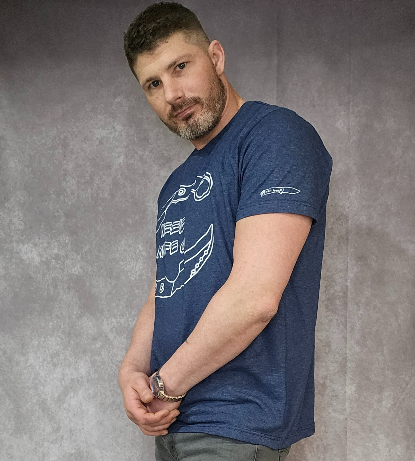 Big Crest Tee - Blue